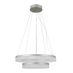 Pantal - Lampa wisząca PND-34533-2L-SILV