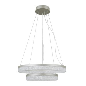 Pantal - Lampa wisząca PND-34533-2L-SILV