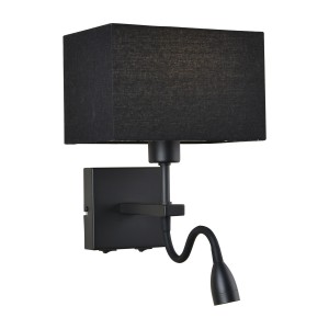 Norte - Lampa przyłóżkowa WL-1122-2-BL-BM-RC-BL