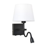 Norte - Lampa przyłóżkowa WL-1122-2-BL-BM-RO-WH