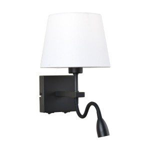 Norte - Lampa przyłóżkowa WL-1122-2-BL-BM-RO-WH