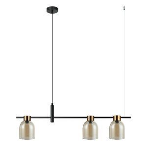 Servio - Lampa wisząca PND-66892-3-BK-AMB