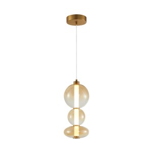 Sonte - Lampa wisząca PND-24352V-24W-AB-AMB