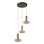 Carote - Lampa wisząca PND-24011-3-COPP