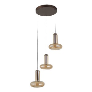 Carote - Lampa wisząca PND-24011-3-COPP
