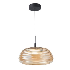 Loculi - Lampa wisząca PND-24040-BK-AMB