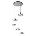 Tenele - Lampa wisząca PND-24028-5A-SILV