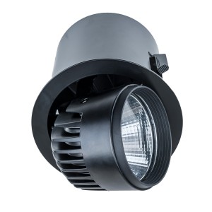 Tanto BL 3100LM RA90 - Lampa sufitowa wpuszczana RA-721R/BK-WW/12