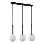 Ravena - Lampa wisząca PND-2324-3L GD+OPA