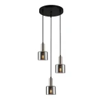 Santia - Lampa wisząca PND-65342-3A-SC+SG