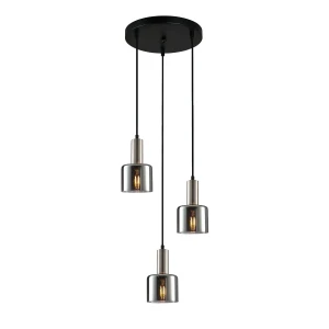 Santia - Lampa wisząca PND-65342-3A-SC+SG