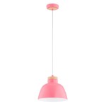 LAMPA WISZĄCA ALFA LORIEN RÓŻOWA 1xE27 / 61358