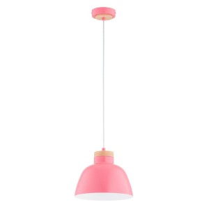 LAMPA WISZĄCA ALFA LORIEN RÓŻOWA 1xE27 / 61358