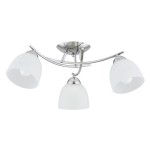LAMPA SUFITOWA ALFA SEVA CHROM 3xE27 / 62457