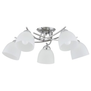 LAMPA SUFITOWA ALFA SEVA CHROM 5xE27 / 63252