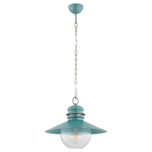 LAMPA WISZĄCA ALFA HOLLY MIĘTOWA 1xE27 / 61353