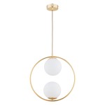 LAMPA WISZĄCA ALFA AVIA 10 ZŁOTA 2xE14 / 62441