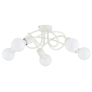 LAMPA SUFITOWA ALFA BOSTON KREMOWA 5xE27 / 63240