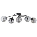 LAMPA SUFITOWA ALFA GILIAN CZARNA 5xE14 / 63241