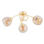 LAMPA SUFITOWA ALFA SEYLA ZŁOTA 3xE27 / 62410