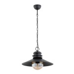 LAMPA WISZĄCA ALFA HOLLY DUO CZARNA 1xE14 / 61340