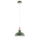LAMPA WISZĄCA ALFA SOLO ZIELONA 1xE27 / 61329
