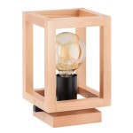 LAMPKA NOCNA PAKO DREWNIANA 1xE27 / 9449