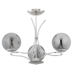 LAMPA SUFITOWA ALFA SENTIA CHROM 3xE14  / 62385