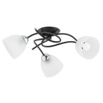 LAMPA SUFITOWA ALFA VERWIL CZARNA 3xE27 /  62384