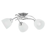 LAMPA SUFITOWA ALFA VERWIL CHROM 3xE27 /  62382