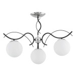 LAMPA SUFITOWA ALFA YUTA CZARNA 3xE14 /  62383