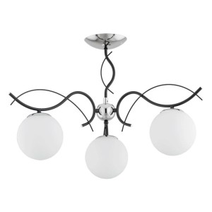 LAMPA SUFITOWA ALFA YUTA CZARNA 3xE14 /  62383