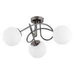 LAMPA SUFITOWA ALFA BANKO CZARNY CHROM 3xE14 / 62369
