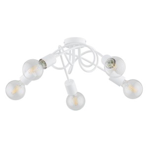 LAMPA SUFITOWA ALFA INTER BIAŁA 5xE27 / 63197