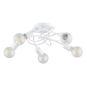 LAMPA SUFITOWA ALFA MAXIS BIAŁA 5xE27 / 63200