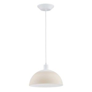 LAMPA WISZĄCA ALFA KEIRA BIAŁA 1xE27  / 61291