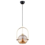 LAMPA WISZĄCA ALFA LERIA ZŁOTA 1xE27 / 61285