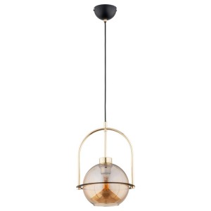 LAMPA WISZĄCA ALFA LERIA ZŁOTA 1xE27 / 61285