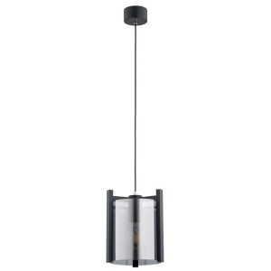 LAMPA WISZĄCA ALFA LOZANA DREWNIANA 1xE27 / 61289