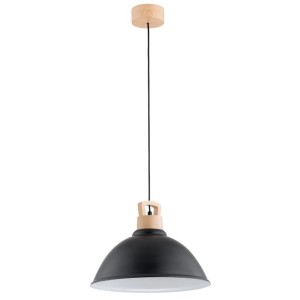 LAMPA WISZĄCA ALFA ALTI CZARNA 1xE27 / 61278