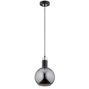 LAMPA WISZĄCA ALFA ADEL CZARNA 1xE27 / 61272