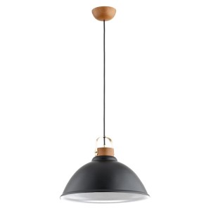 LAMPA WISZĄCA ALFA ALTI DREWNIANA 1xE27 / 61262