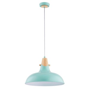 LAMPA WISZĄCA ALFA SOLO MIĘTOWA 1xE27 / 61268