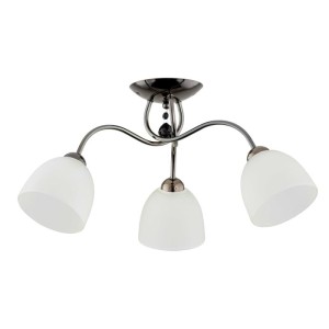LAMPA SUFITOWA ALFA AMARILLO CZARNY CHROM 3xE27 / 62352