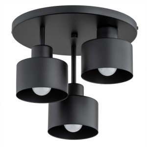 LAMPA SUFITOWA ALFA ERANI CZARNA 3xE27 / 62346