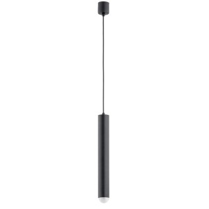 LAMPA WISZĄCA ALFA LATIK CZARNA 1xE14 / 61252