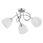 LAMPA SUFITOWA ALFA TECTUS PLEX CHROM 3xE27  / 62342