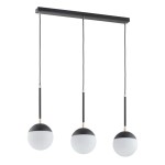LAMPA WISZĄCA ALFA VOLDA REX CZARNO-BIAŁA 3xE14 / 62333