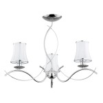 LAMPA SUFITOWA ALFA MONZA ART. CHROM 3xE14 / 62336