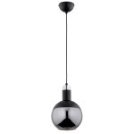 LAMPA WISZĄCA ALFA CELEST CZARNA 1xE27 / 61241